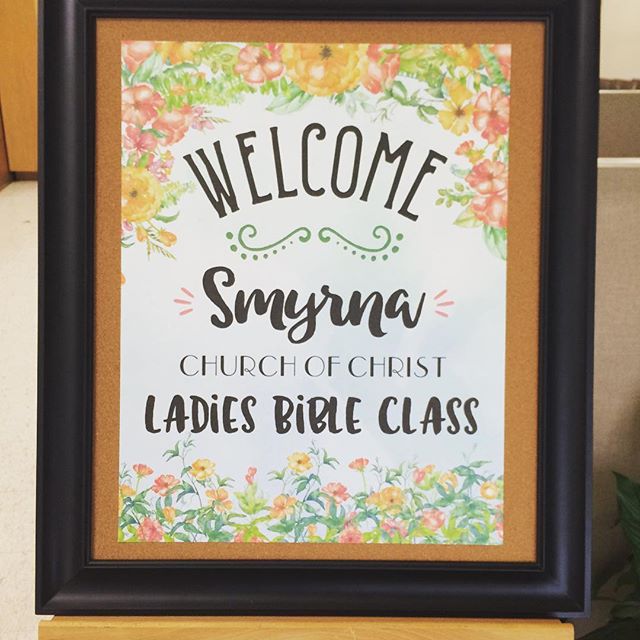 The Smyrna Tenn Church Of Christ Ladies Bible Class Will Be Visiting the-smyrna-tenn-church-of-christ-ladies-bible-class-will-be-visiting